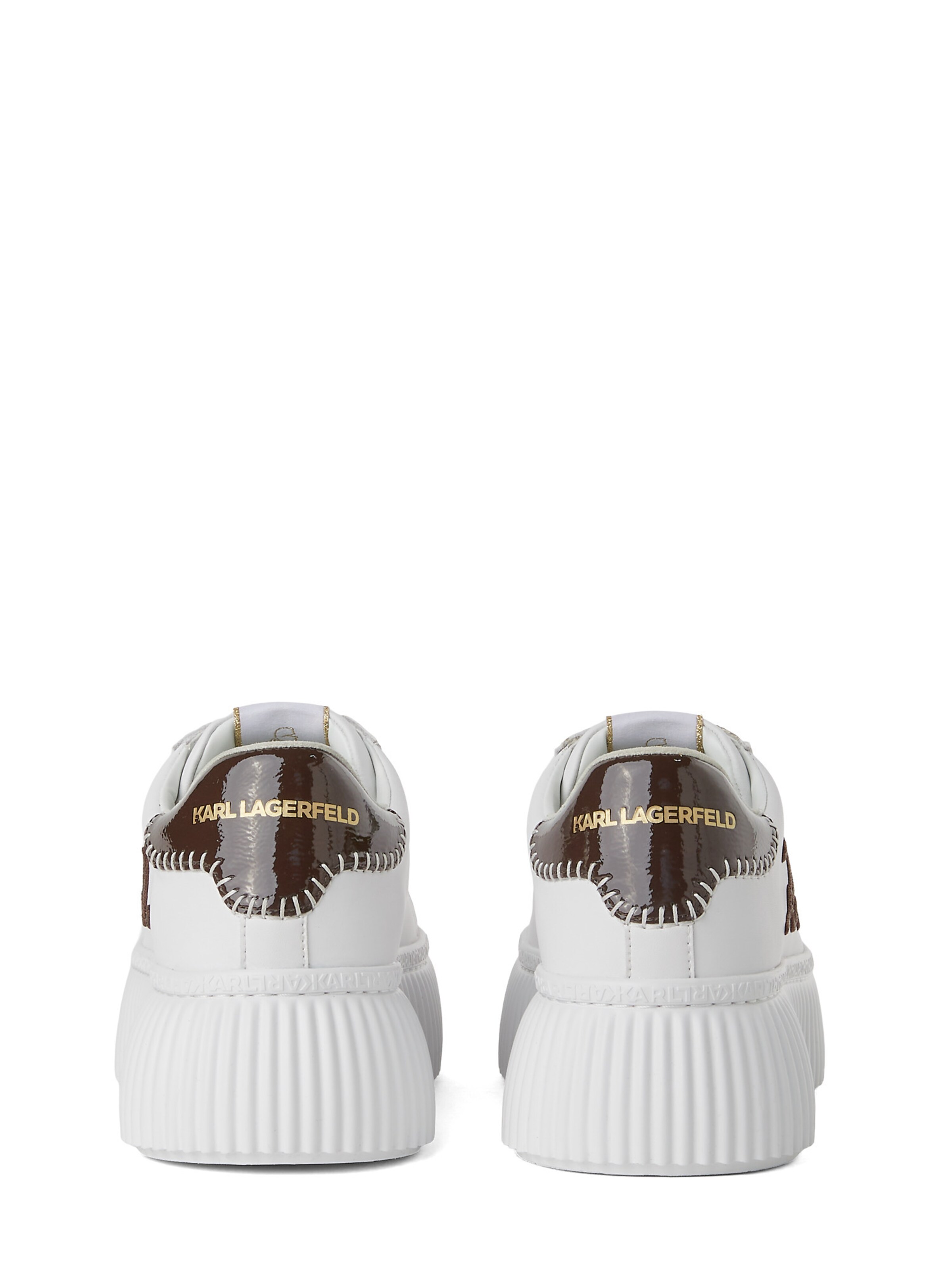 Karl Lagerfeld Nizke superge | bela barva