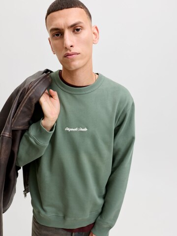 JACK & JONES Sweatshirt in Grün