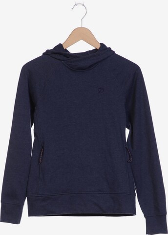 Fjällräven Kapuzenpullover XS in Blau: predná strana