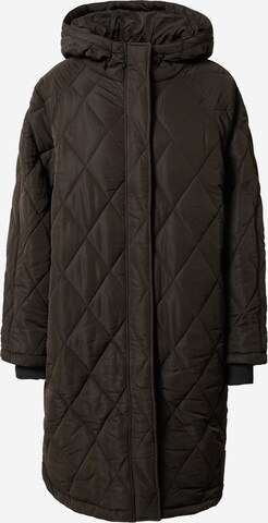 Misspap Between-Seasons Coat in Black: front