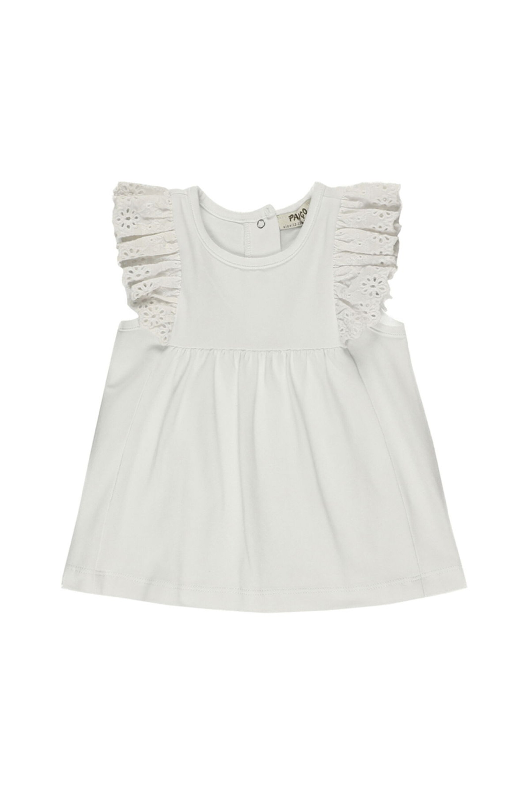 Panço Top in Weiß: Vorderseite