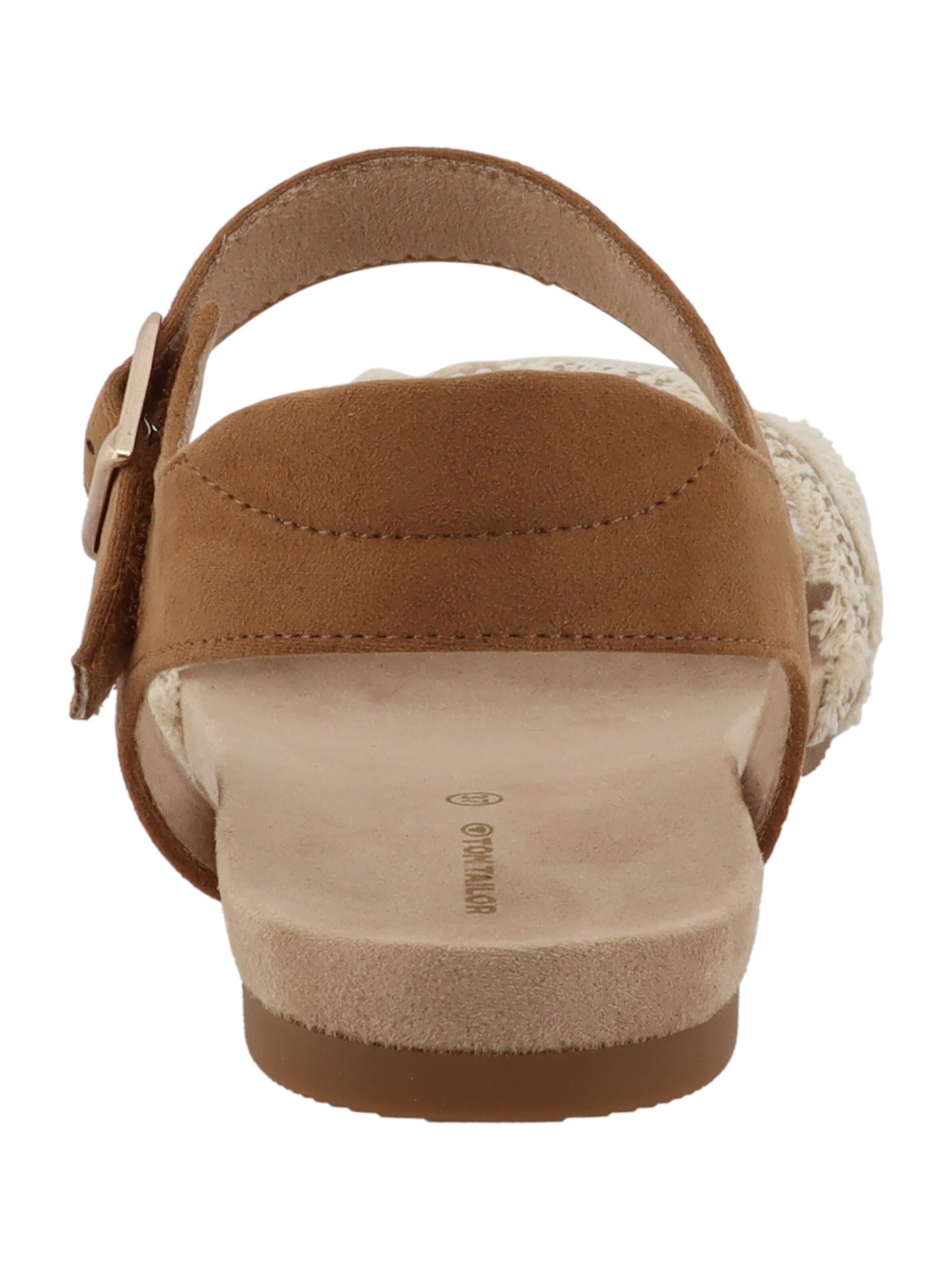 TOM TAILOR Sandals in Beige