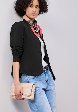 STREET ONE Blazer in Schwarz: Vorderseite
