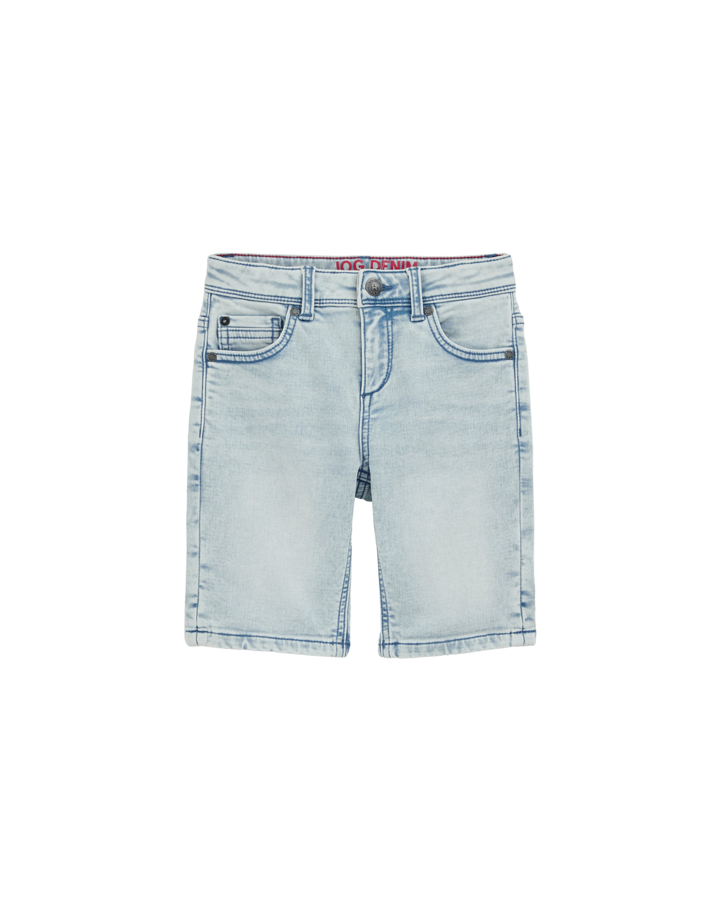 WE Fashion - Slimfit Calças de ganga em azul: frente