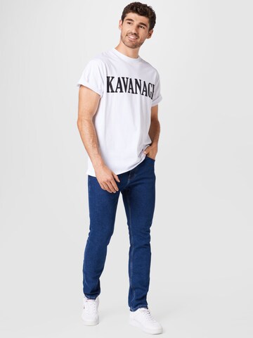 Tricou de la Gianni Kavanagh pe alb