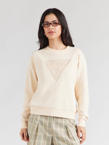 Sweat-shirt GUESS en rose : devant