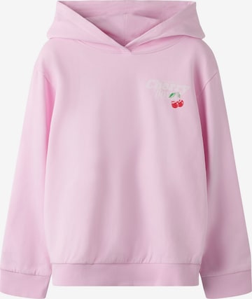 Felpa di NAME IT in rosa: frontale