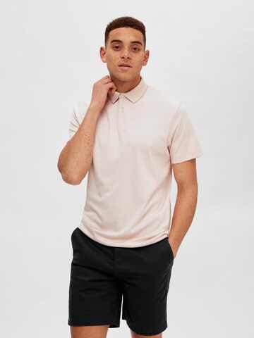 SELECTED HOMME Shirt 'Leroy' in Beige: front