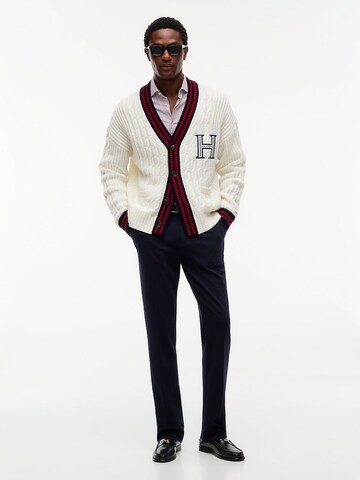 TOMMY HILFIGER Strickjacke in Beige