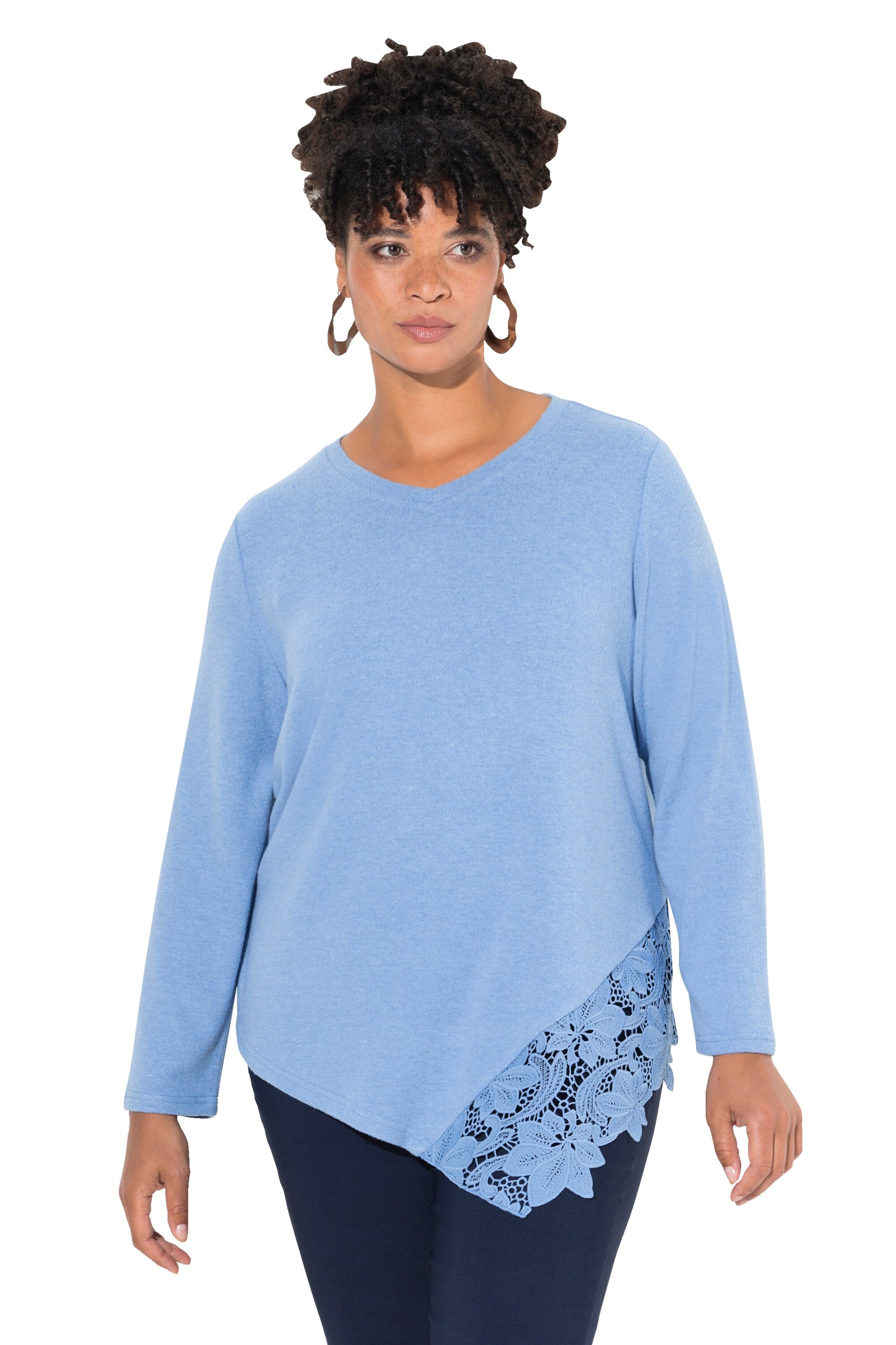 MIAMODA Pullover in Blau: Vorderseite