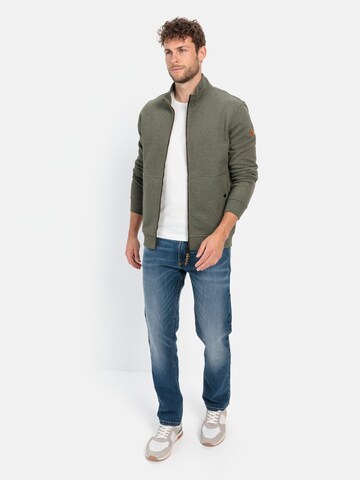 CAMEL ACTIVE Sweatjacke in Grün