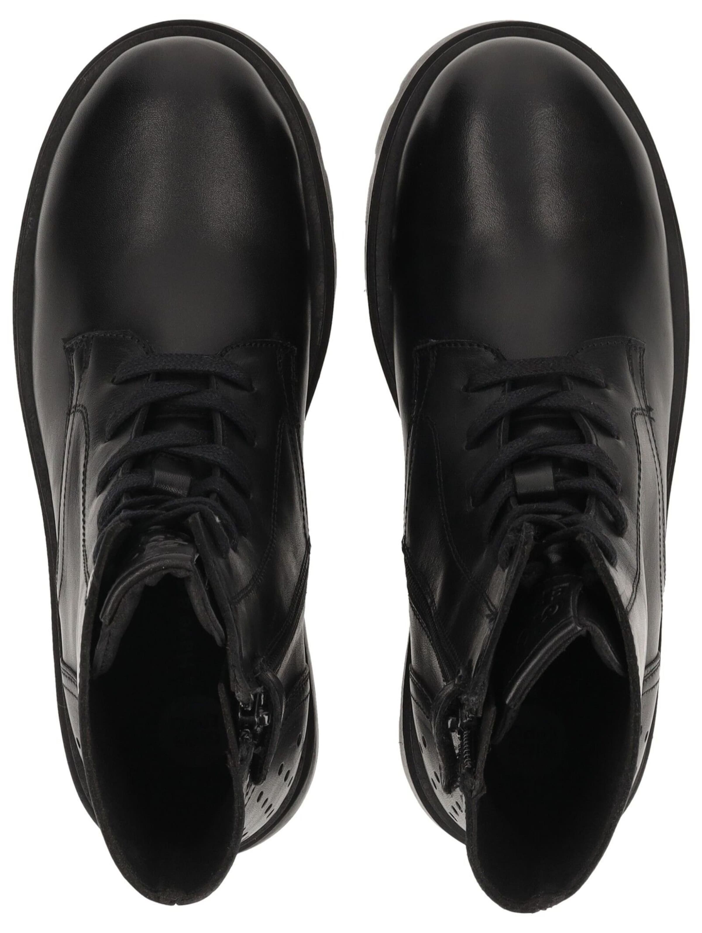 GIOSEPPO Schnürstiefelette in Schwarz