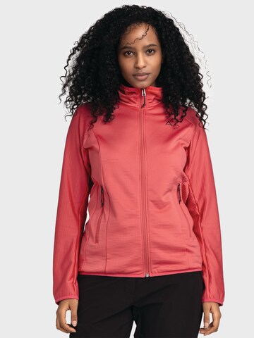 Veste en polaire fonctionnelle ' Cascata' Schöffel en rose : devant