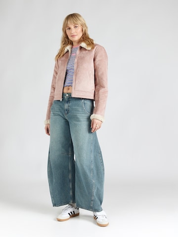 HOLLISTER Átmeneti dzseki - rózsaszín