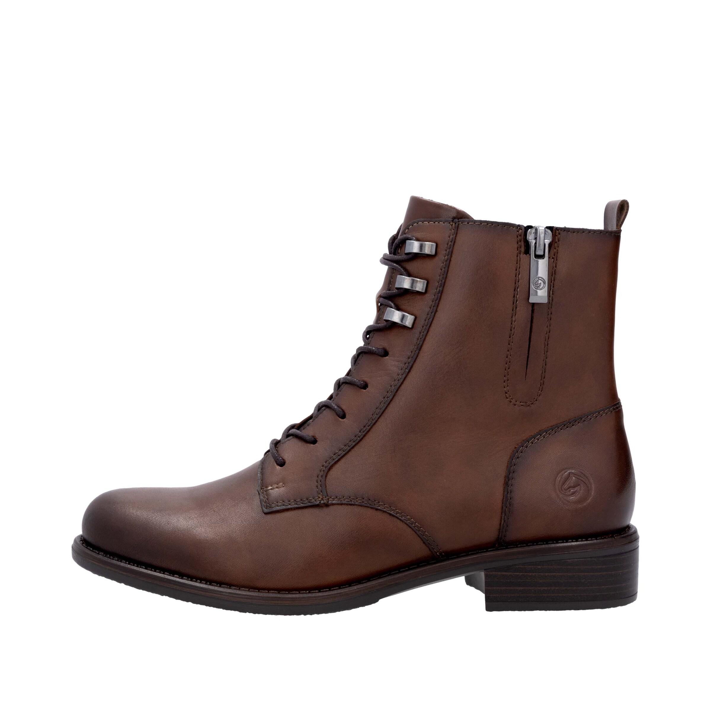 REMONTE - Botim com fivela em castanho