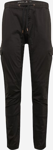 Pantalon cargo 'Levy' INDICODE JEANS en noir : devant