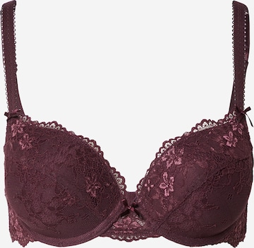 LingaDore Push-up Bra 'DAILY' in Purple: front