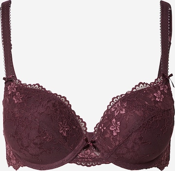 LingaDore Push-up BH 'DAILY' in Lila: voorkant