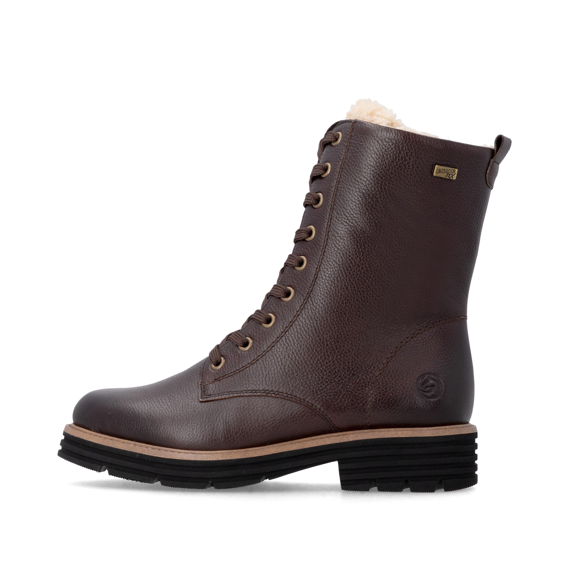 Bottes à lacets ' D3A73 ' REMONTE en marron