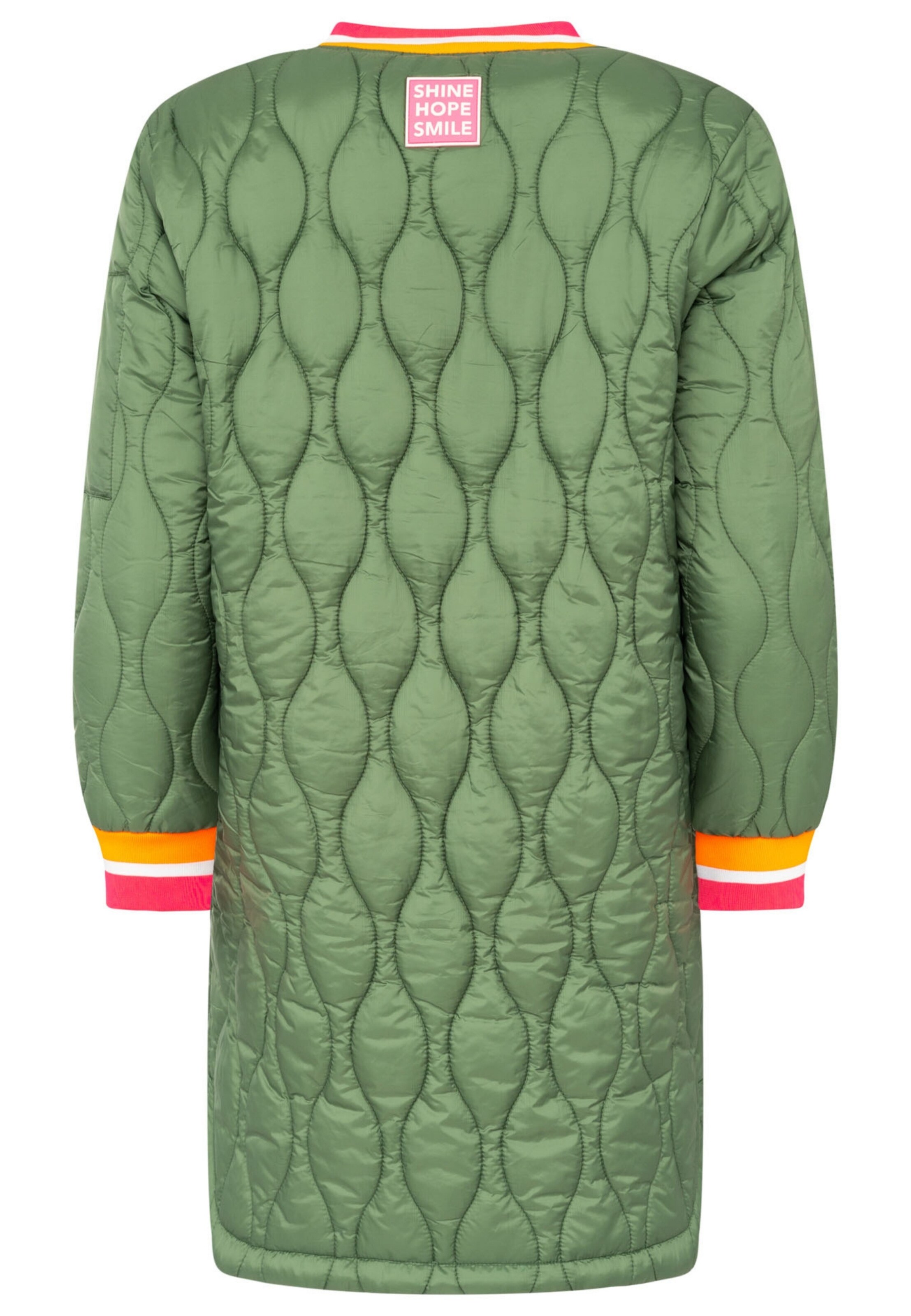 Manteau mi-saison Zwillingsherz en vert
