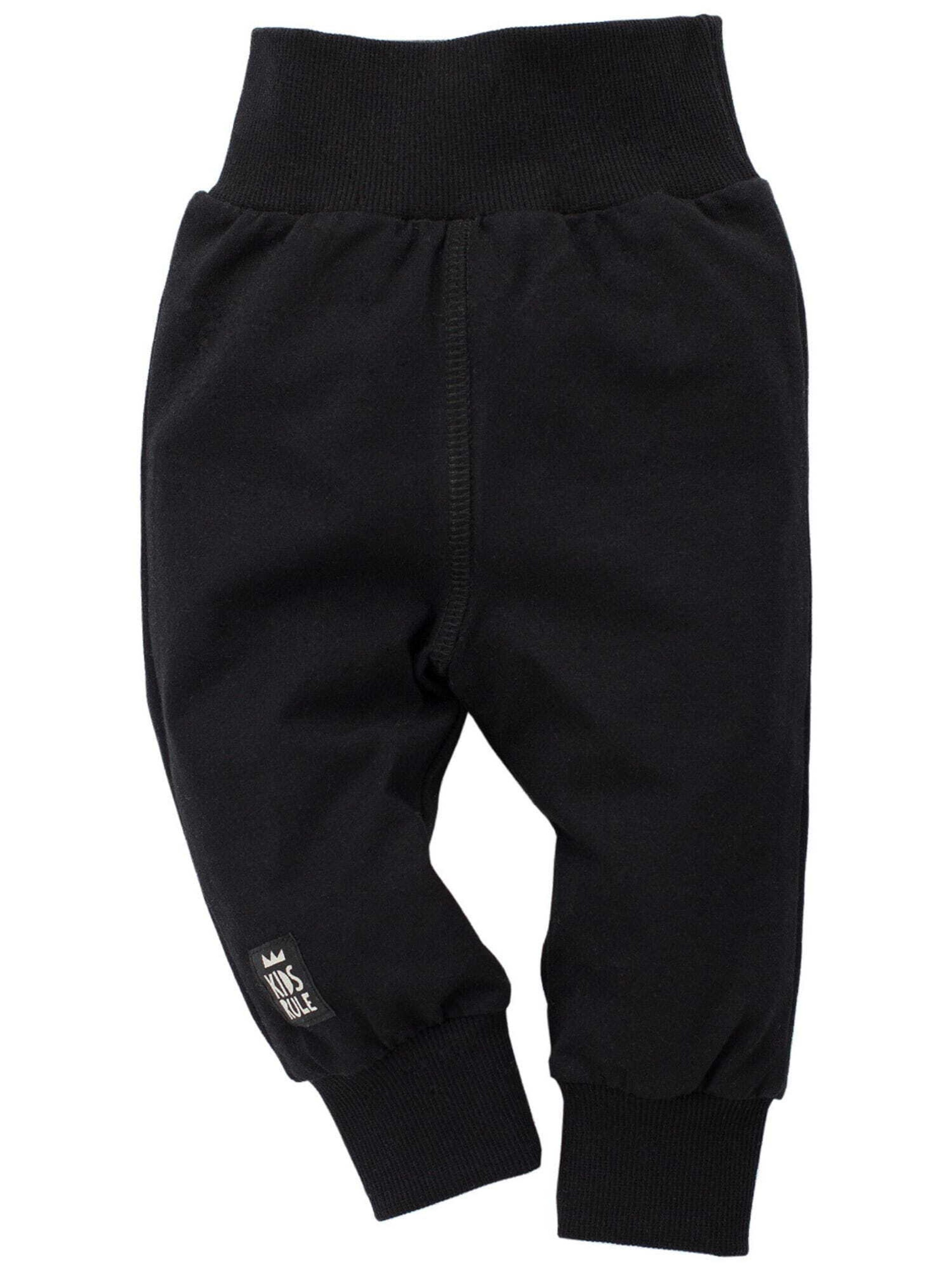 Pinokio Regular Trousers in Black: front