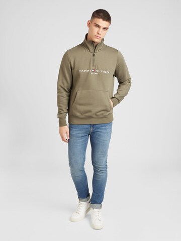 Sweat-shirt TOMMY HILFIGER en vert
