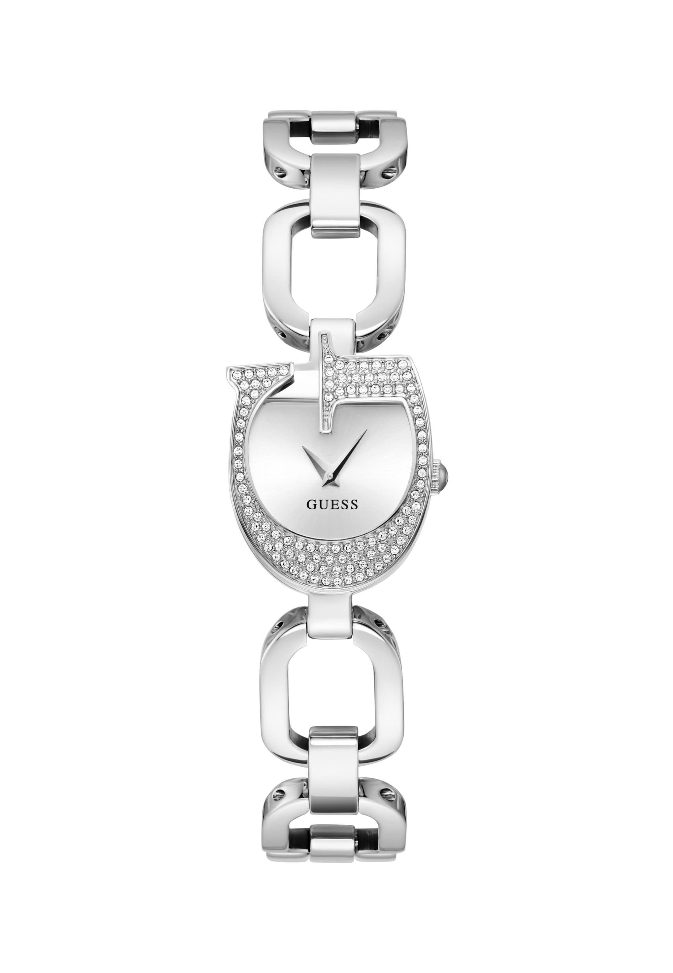 GUESS Analog watch 'GIA' in Silver: front