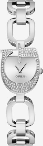 GUESS Analoog horloge 'GIA' in Zilver: voorkant