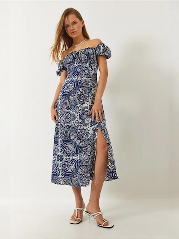 Bianco Lucci - Vestido em azul