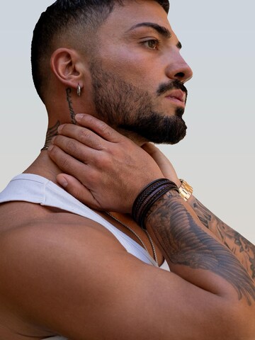 SERASAR Armband 'Wild' in Braun