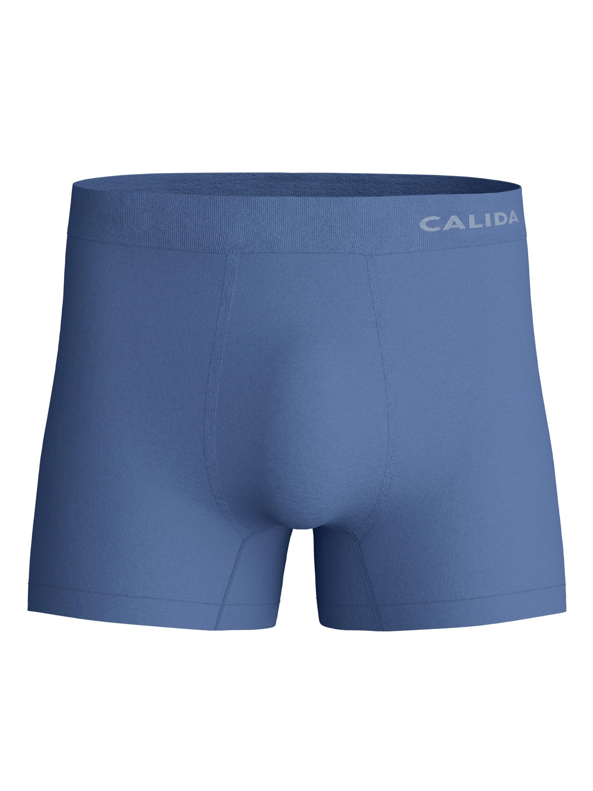 CALIDA Boxershorts 'Seamless Natural' in Blauw: voorkant
