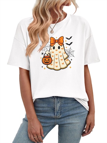GORHEY Shirt‌ in Weiß