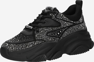 Sneaker bassa 'Privy' di STEVE MADDEN in nero: frontale