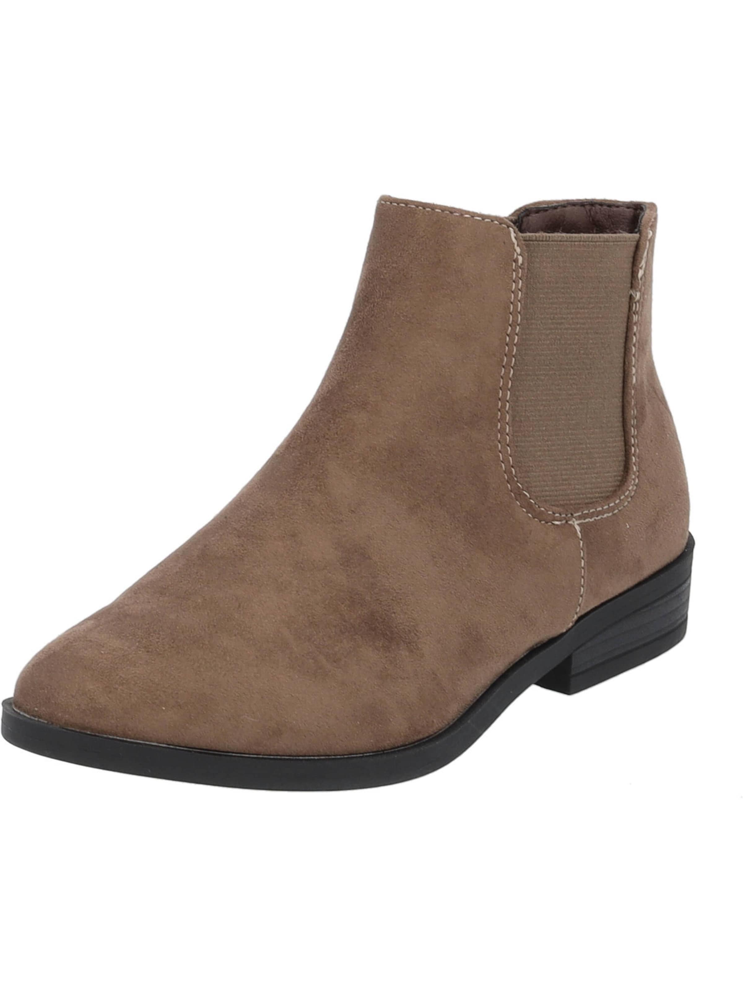 Palado Chelsea boots 'Aruad' in Bruin: voorkant