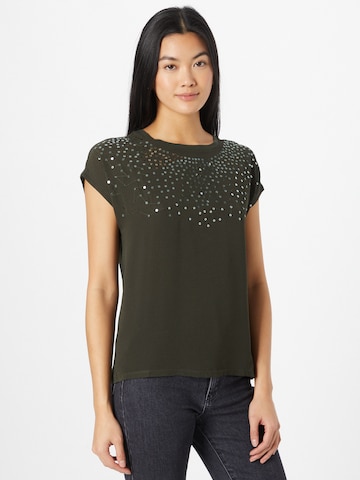 ONLY - Camiseta 'LOUISA' en verde: frente