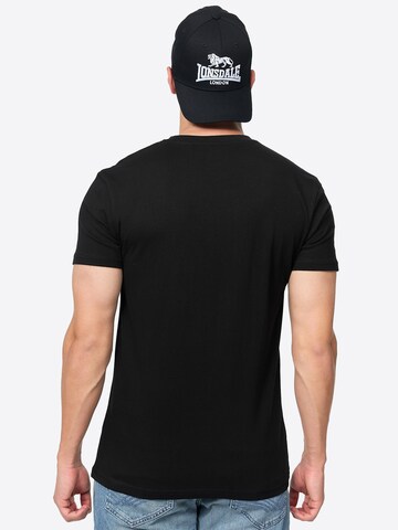 LONSDALE - Camiseta en negro