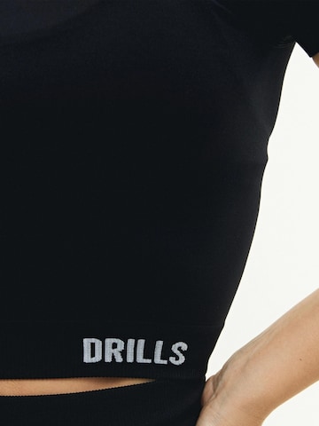 DRILLS Apparel Sporttop 'SWAY Sports-Tee'‌‌‌‌‌‌‌‌‌ in Schwarz