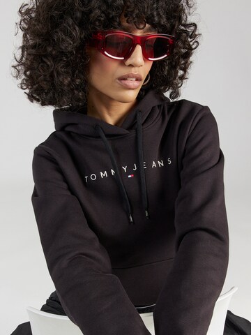 Tommy Jeans Sweatshirt in Schwarz