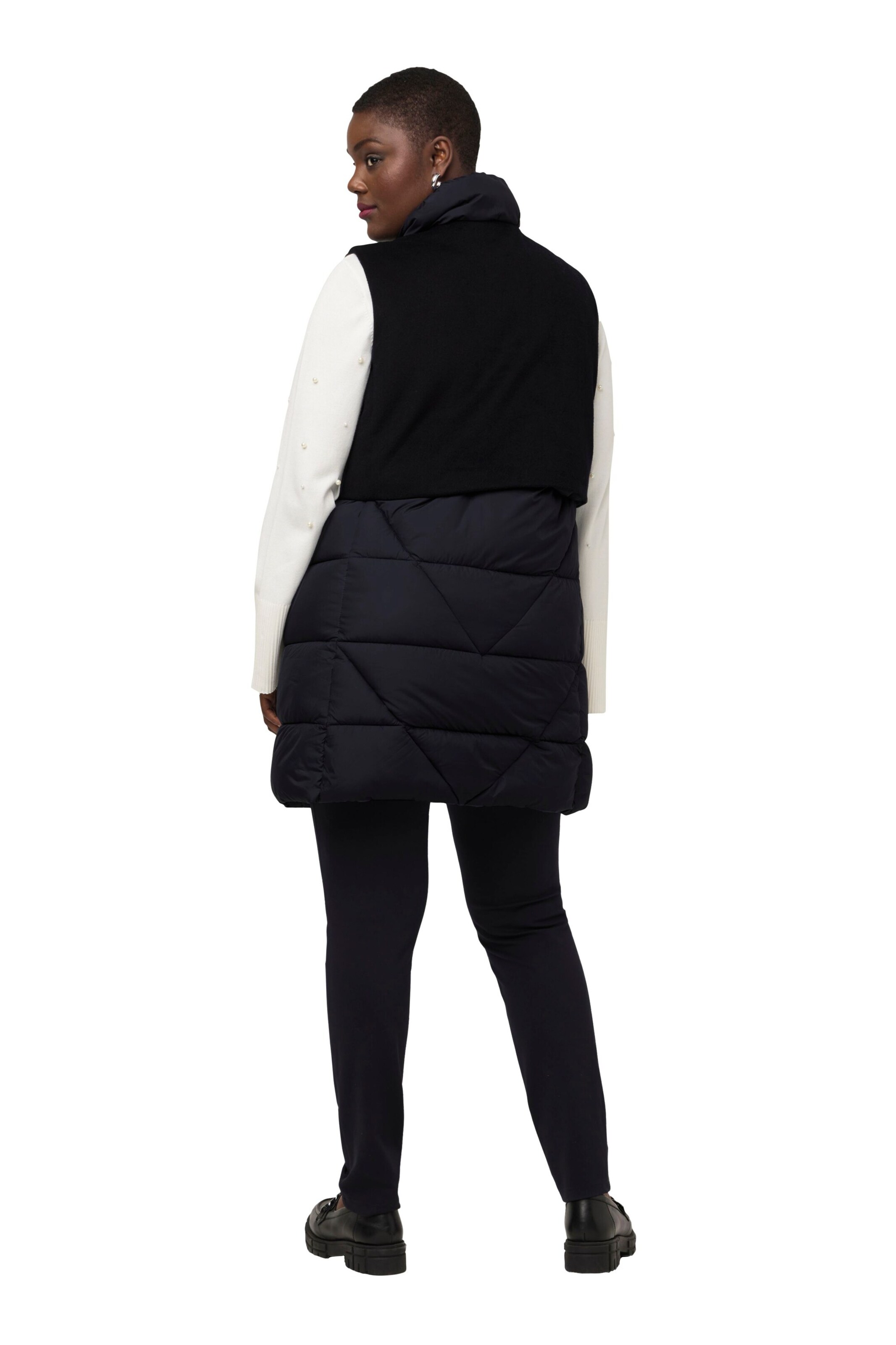 Ulla Popken Bodywarmer in Blauw