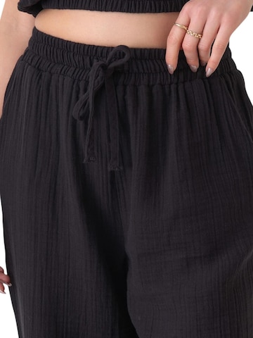 WENOR Tapered Broek 'TANORA' in Zwart
