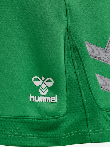 Hummel Regular Workout Pants 'Lead' in Green