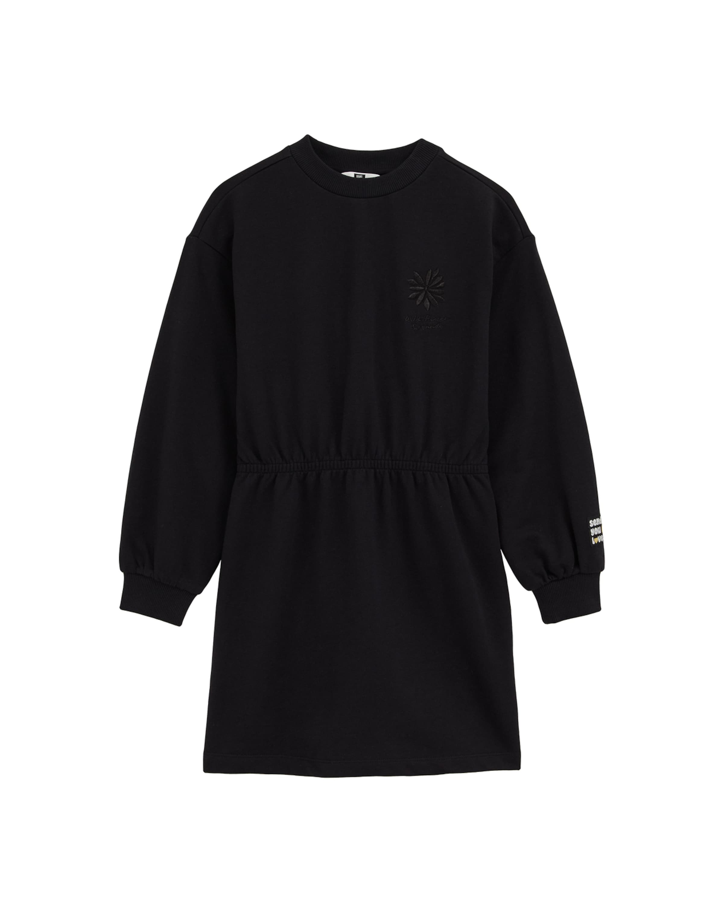 WE Fashion Φόρεμα σε μαύρο: μπροστά