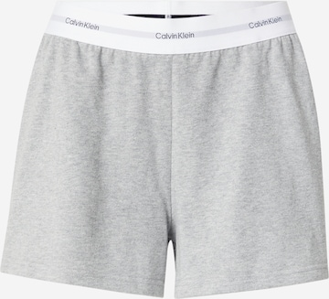 pilka Calvin Klein Standartinis Pižaminės kelnės: priekis