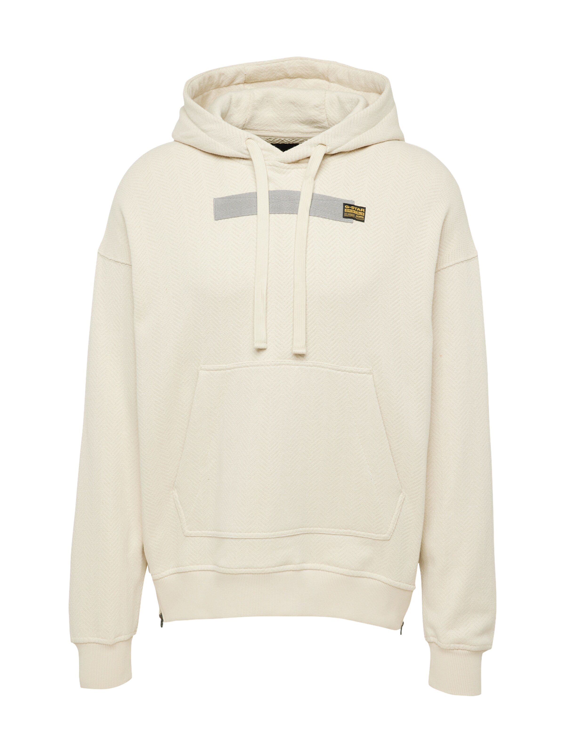 G-STAR Mikina 'Flight' – béžová: přední strana