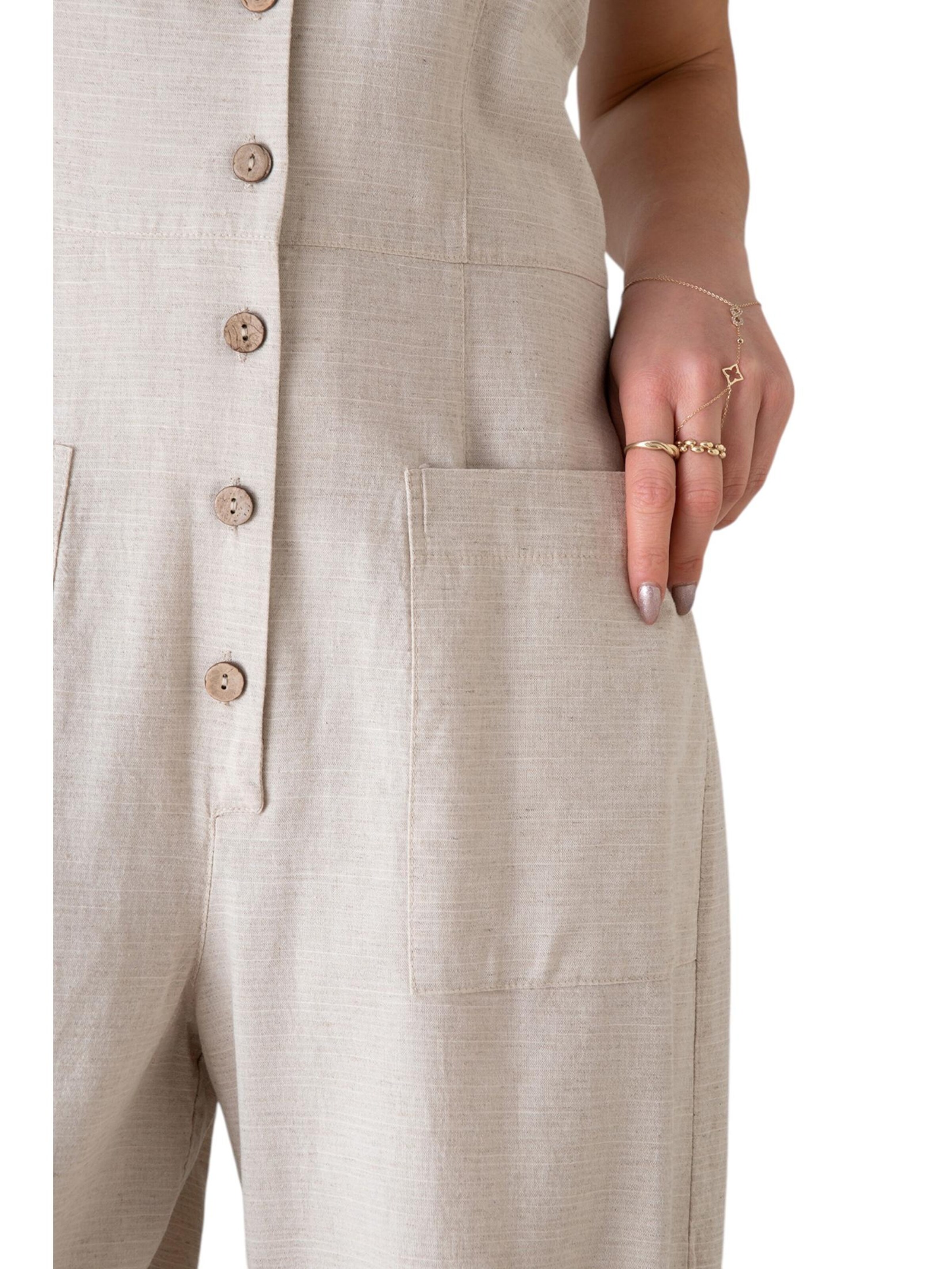 WENOR Jumpsuit 'Alvia' in Beige