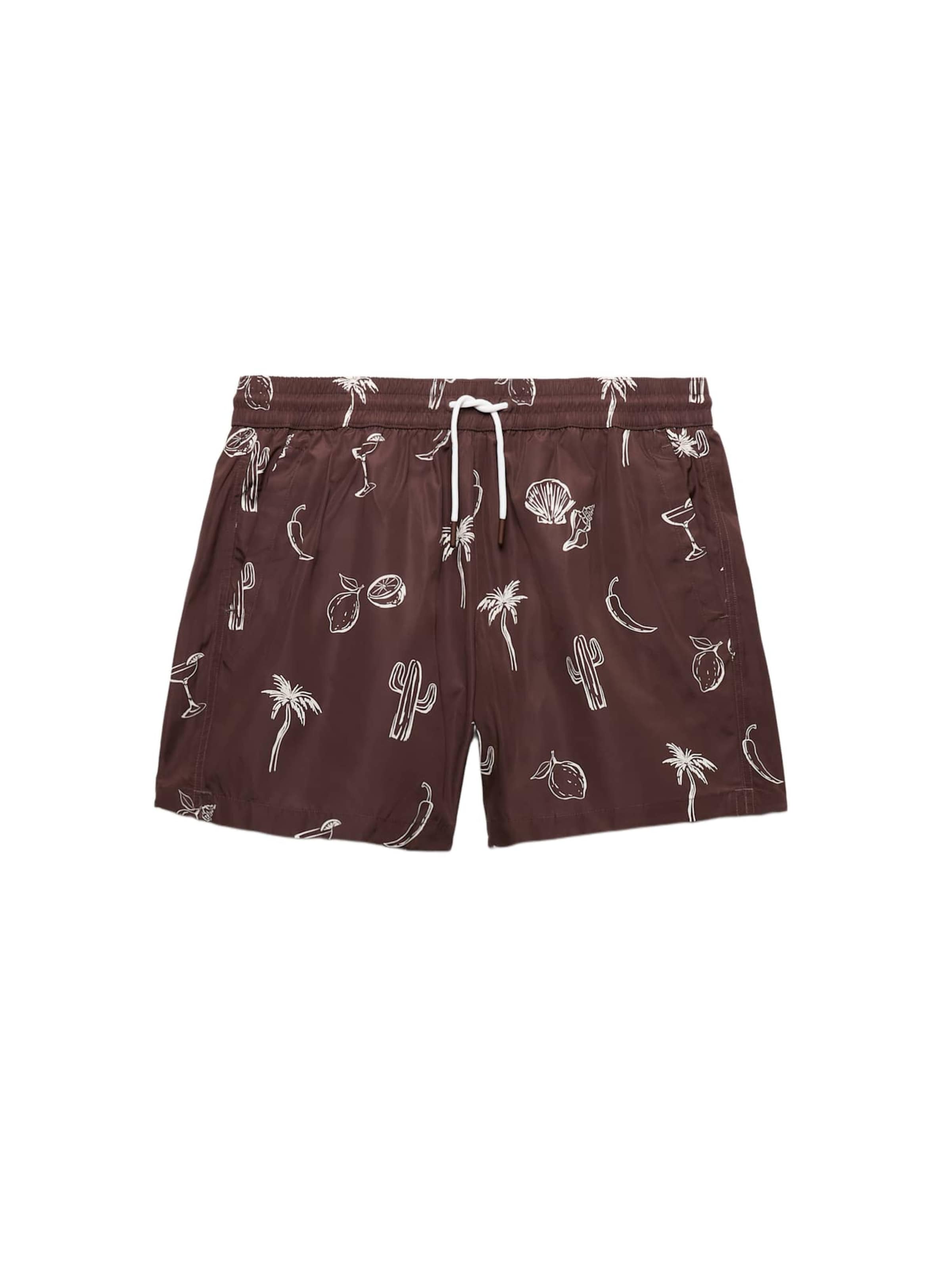Marks & Spencer Zwemshorts in Brons: voorkant