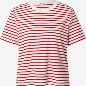 s.Oliver Shirt in Rot: Vorderseite