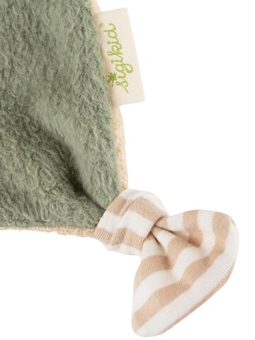 SIGIKID Kuscheltiere 'Schnuffeltuch Natural Stripes Green Collection'‌‌ in Orange