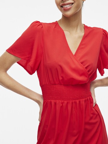 VILA Jurk in Rood