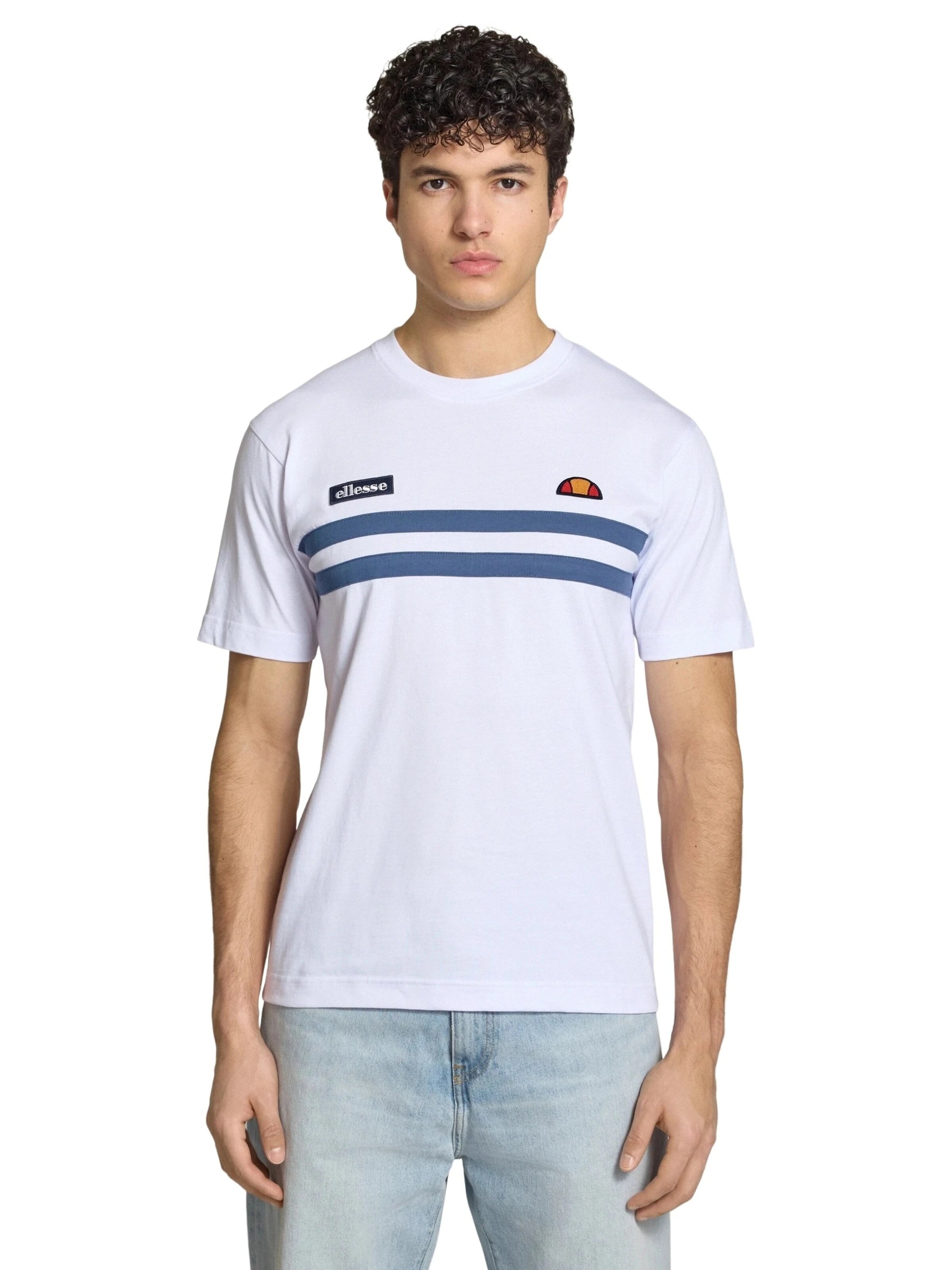 ELLESSE - Camiseta en blanco: frente
